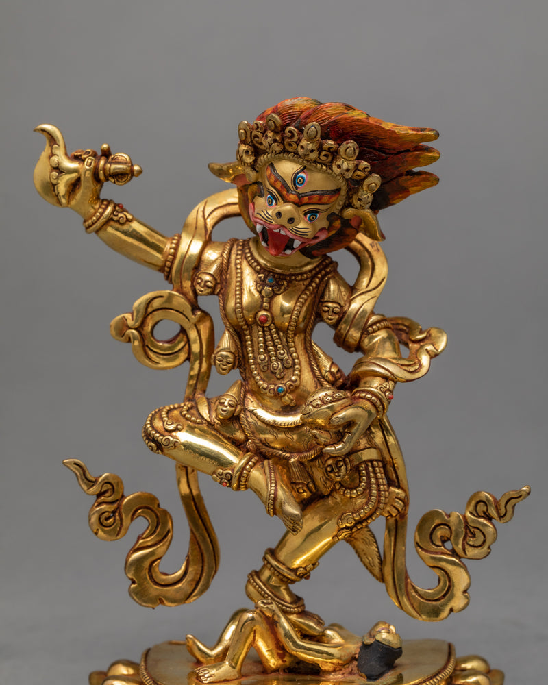 Simhamukha | The Lion Headed Dakini Statue