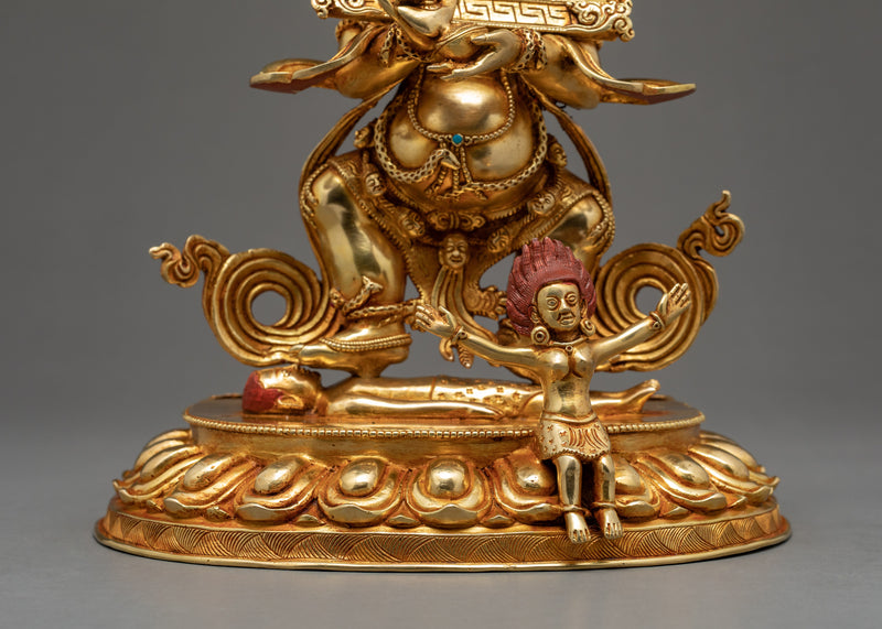 Sakyapa Mahakala | Gonpo Panjarnatha | Protector Deity Statue