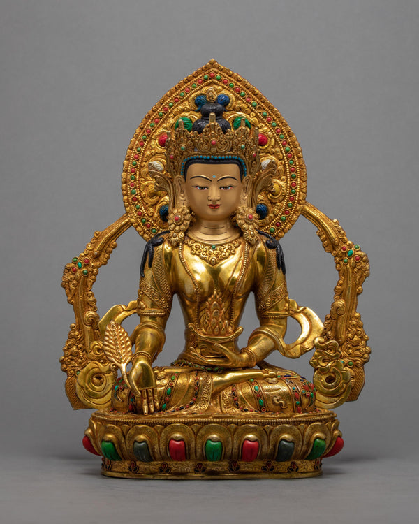 Ksitigarbha, Buddhist Bodhisattva Statue 