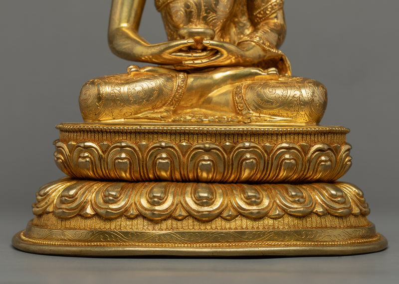 Three Wise Buddhas Set Sculpture | Shakyamuni Buddha | Medicine Buddha | Amitabha Buddha