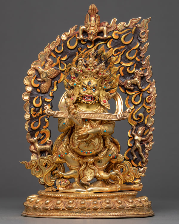 Sakyapa Mahakala Sculpture