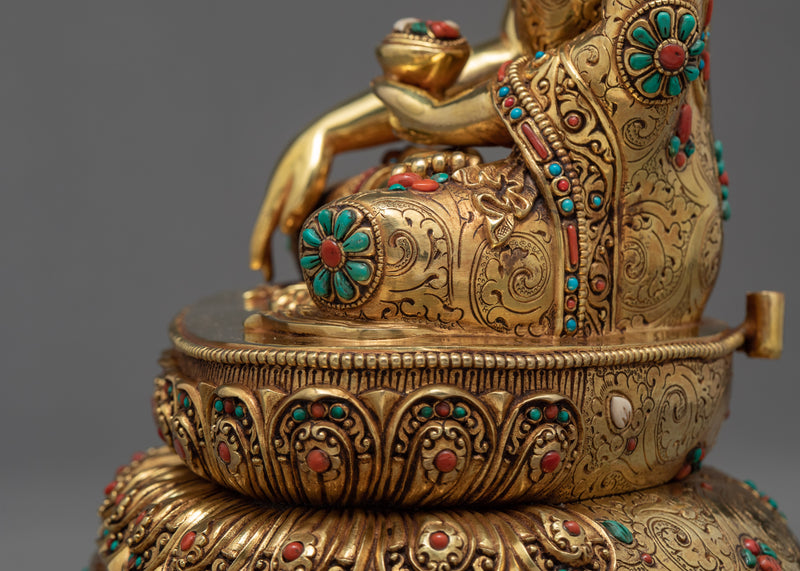 Buddha Shakyamuni Sculpture | Buddhism Enlightened Deity Statue