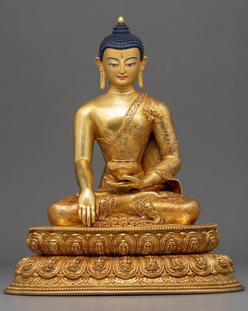 Shakyamuni Buddha Prayer Statue