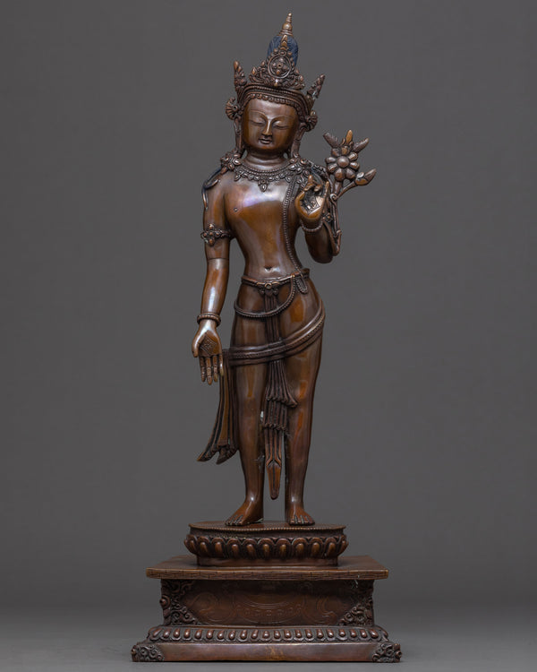 Standing Chenrezig Statue