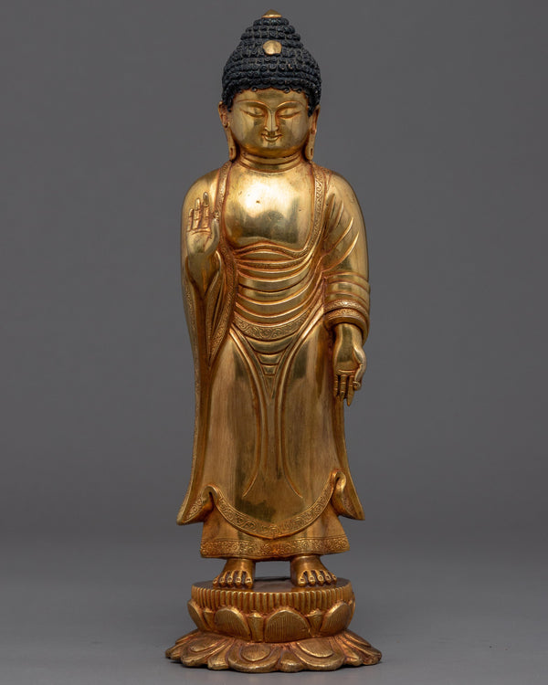 Standing Shakyamuni Buddha Statue