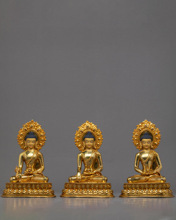 Three Wise Buddha Statue