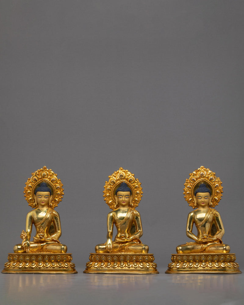 Three Wise Buddha Statue