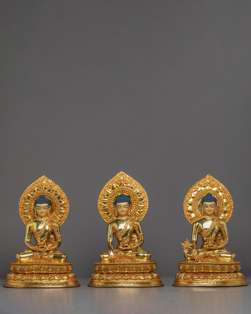 Three Buddha Statue