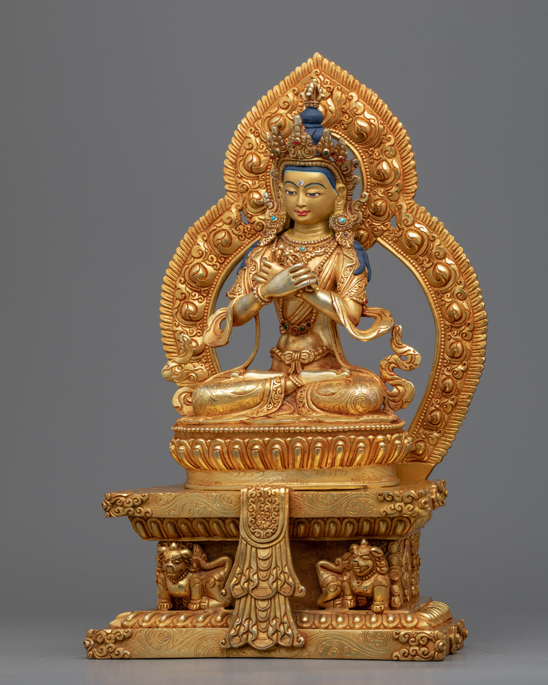 Buddha Vajradhara Statue | Traditional Tibetan Primordial Buddha Sculpture