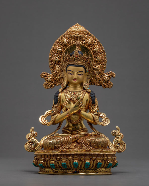 Buddhist Deity, Vajradhara(Dorje Chang) Statue