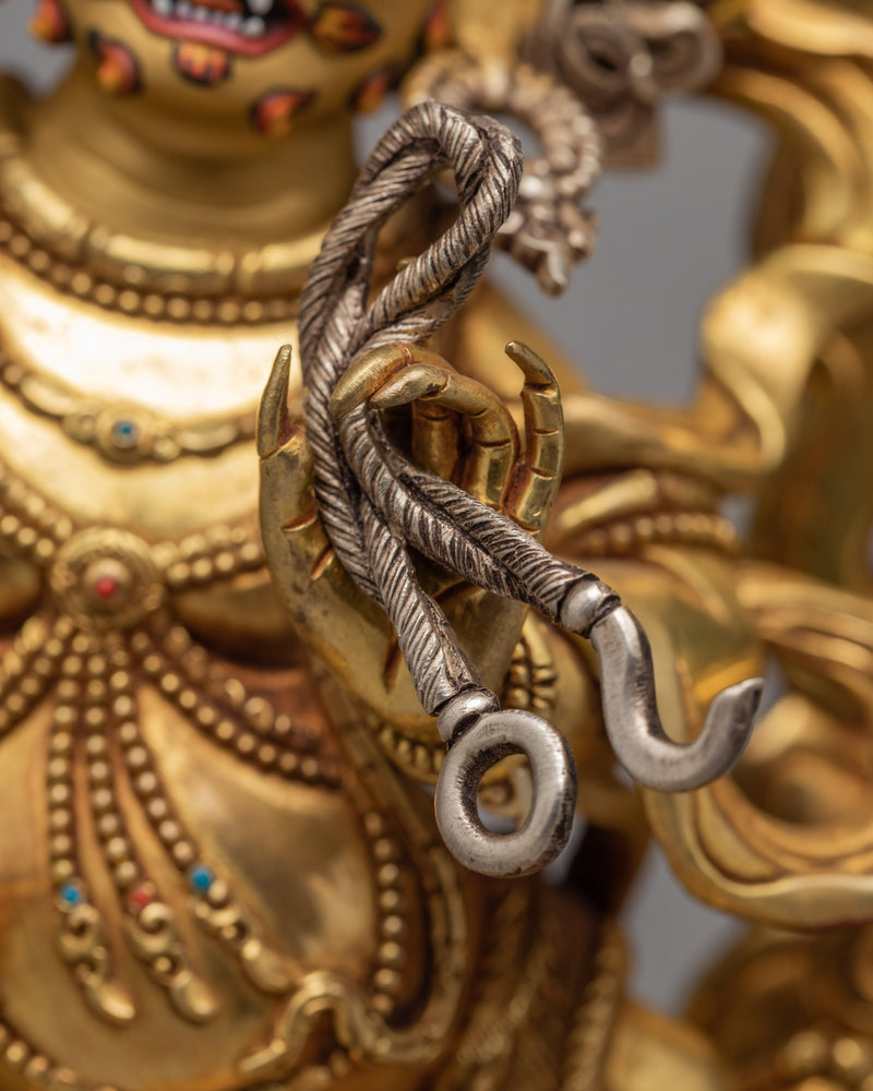 Vajrapani Statue | Plated With Gold Buddhist Art