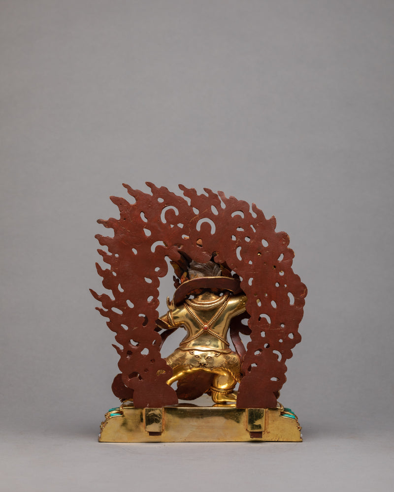 Vajrapani Statue | Plated With Gold | Himalayan Buddhist Art