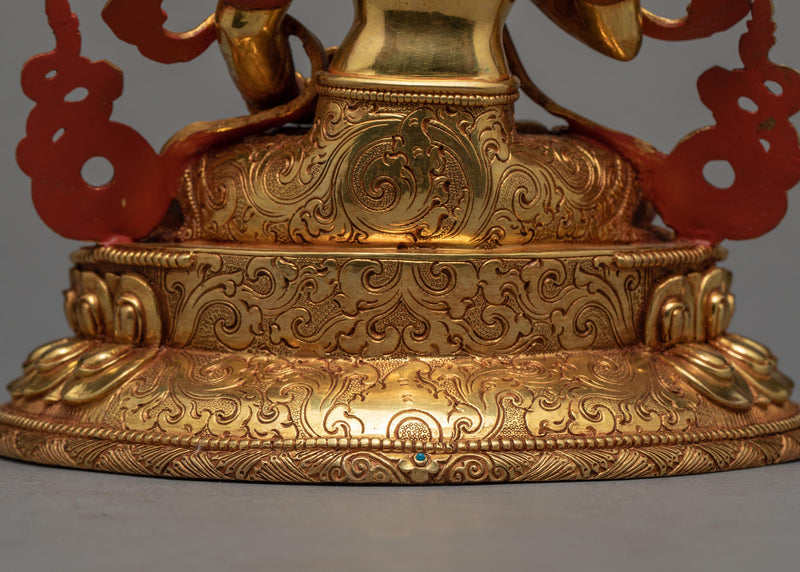 Dorje Sempa | Vajrasattva Statue For Ngondro Practice | Tibetan Buddhist Deity