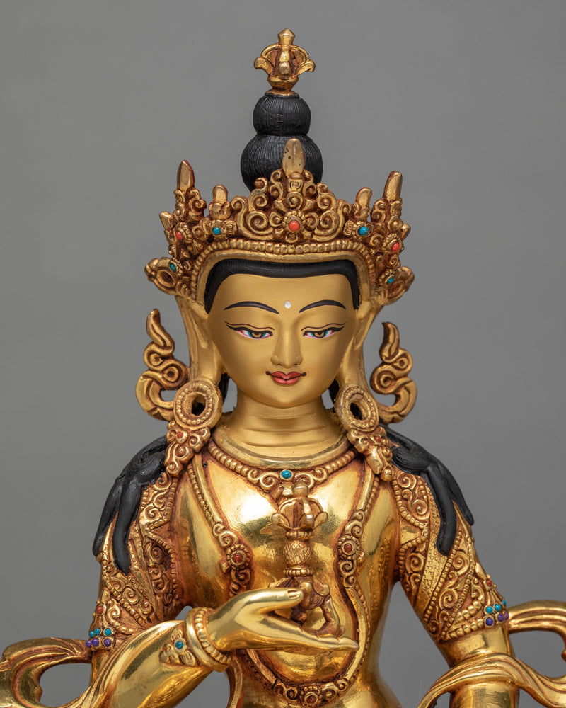 Dorje Sempa | Vajrasattva Statue For Ngondro Practice | Tibetan Buddhist Deity