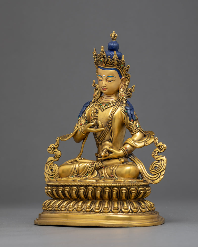 Tibetan Vajrasattva Statue | Traditional Himalayan Art