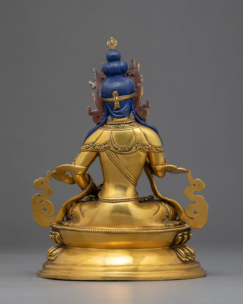 Tibetan Vajrasattva Statue | Traditional Himalayan Art