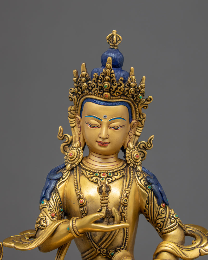 Tibetan Vajrasattva Statue | Traditional Himalayan Art