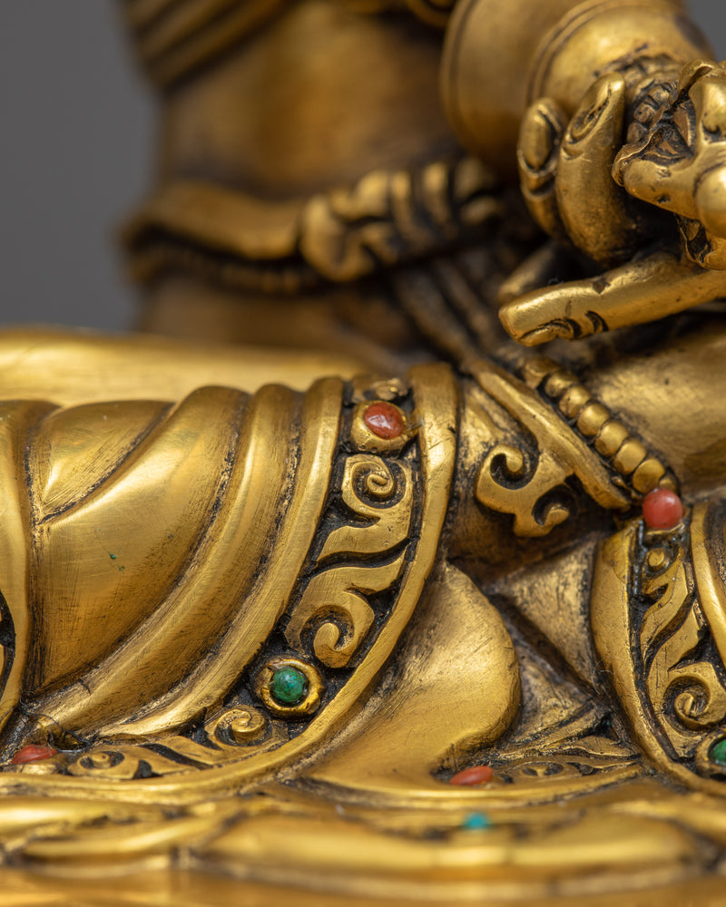 Tibetan Vajrasattva Statue | Traditional Himalayan Art