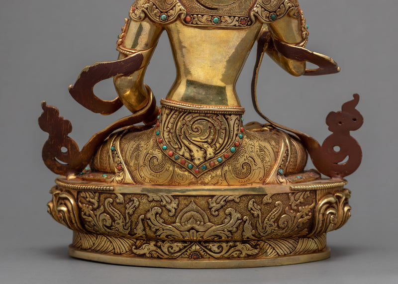 Vajrasattva Statue | Traditional Dorje Sempa Art | Tibetan Statue