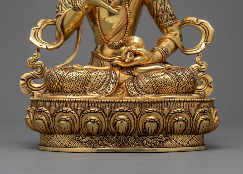 Tibetan Vajrasattva Statue | Traditionally Hand Made Sculpture