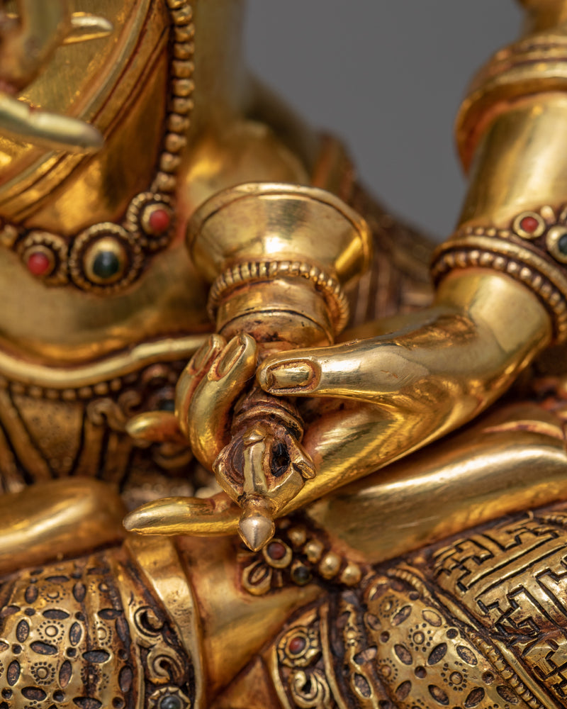 Tibetan Vajrasattva Statue | Traditionally Hand Made Sculpture