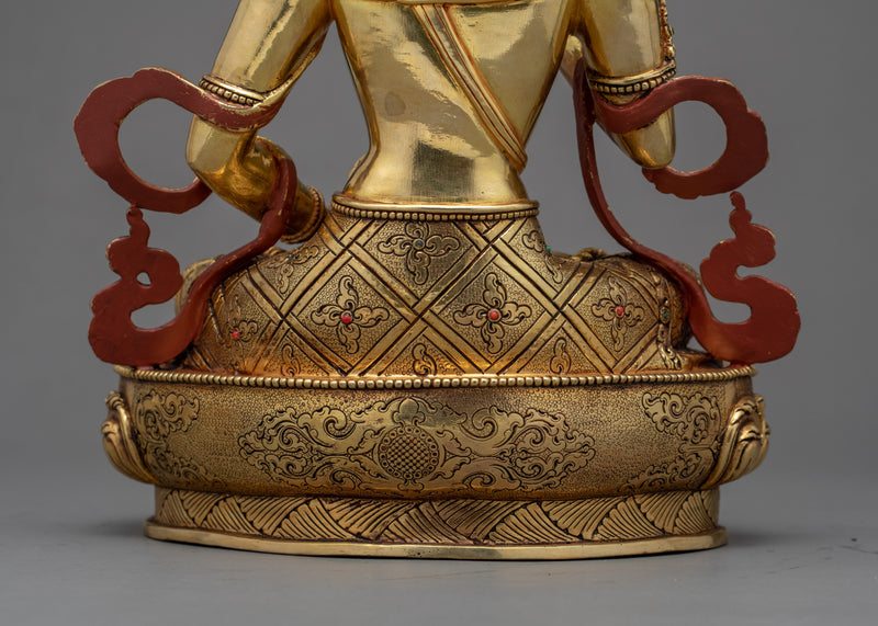 Tibetan Vajrasattva Statue | Traditionally Hand Made Sculpture