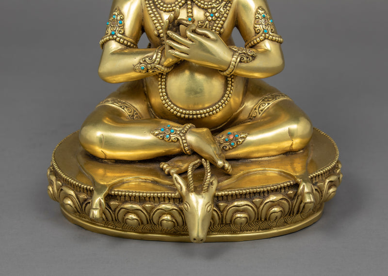 Mahasiddha Virupa Sculpture | Indoor Himalayan Art of Nepal