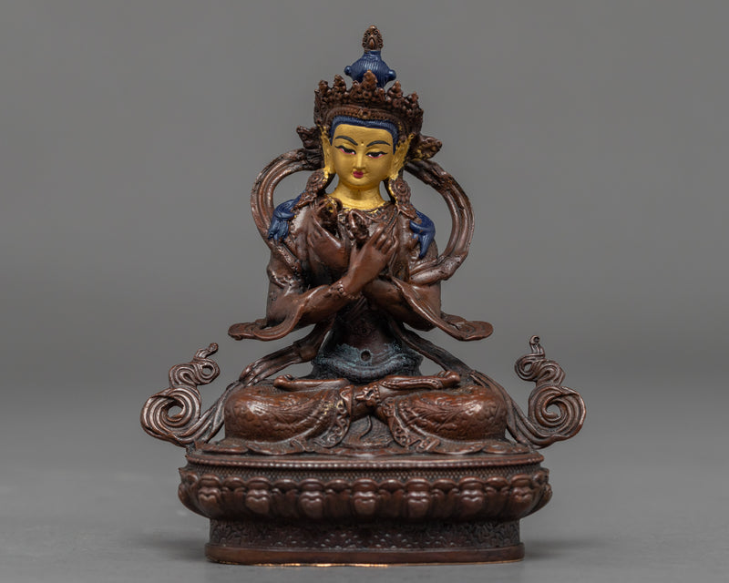 Mini Vajradhara Statue | Tibetan Dorje Chang