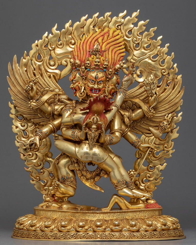 Vajrakilaya Yidam Statue