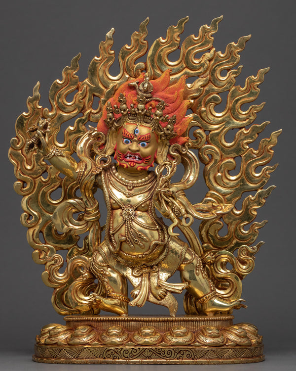 Wrathful Vajrapani Sculpture