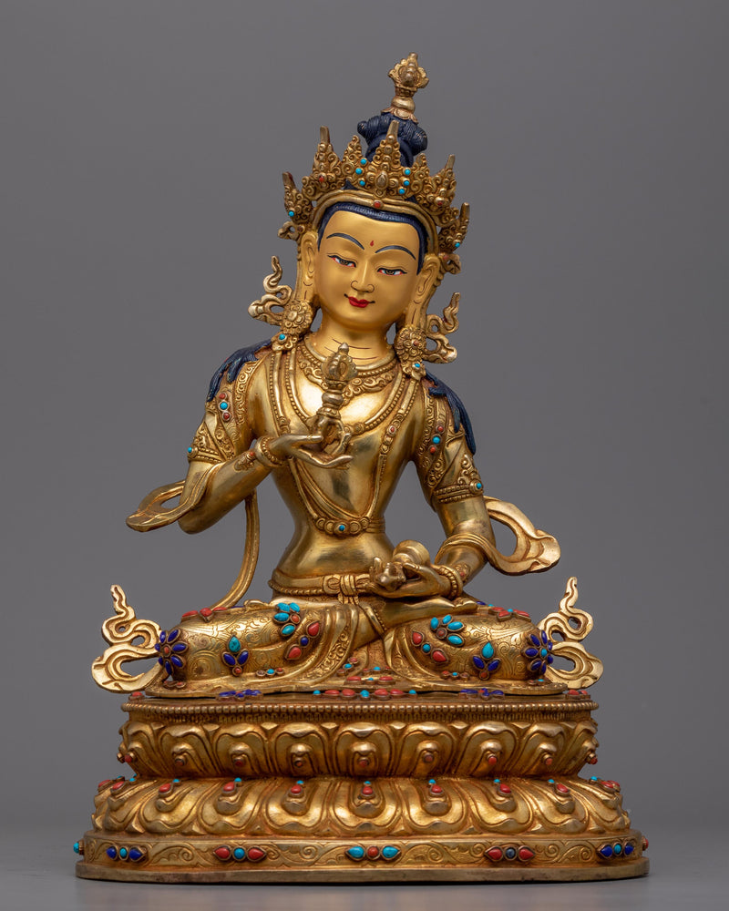 Vajrasattva Mantra Practice Statue