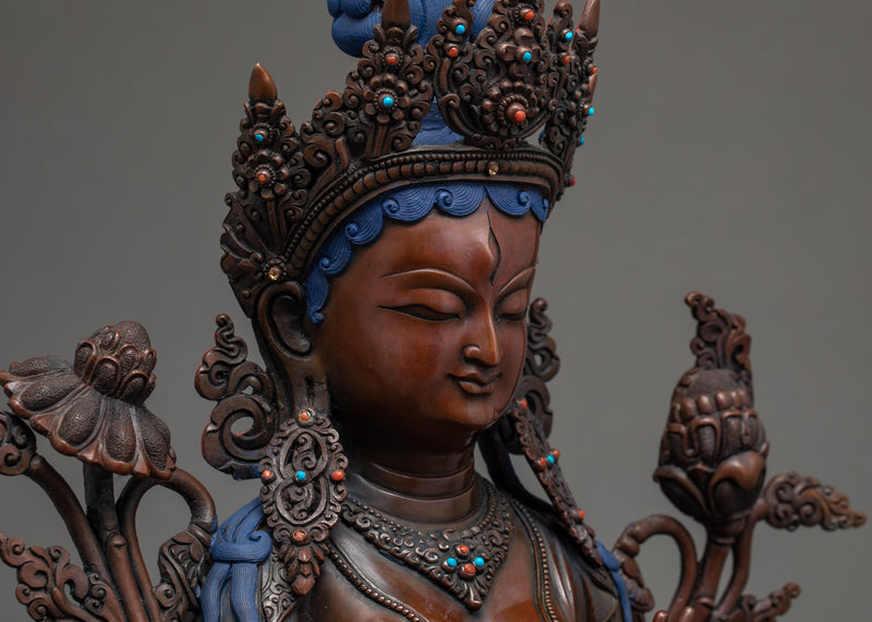 White Tara Buddha | The Buddhist Deity Statue