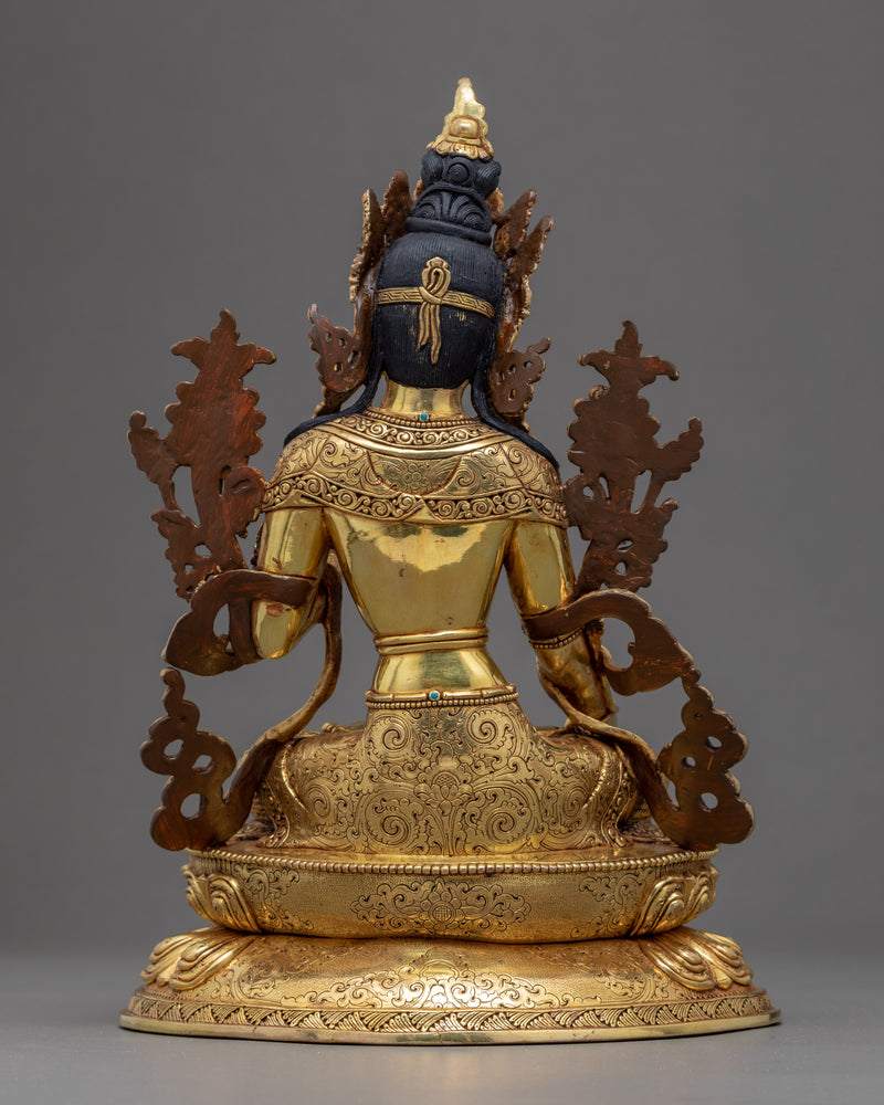 The White Tara Statue | Tibetan Buddhist Art