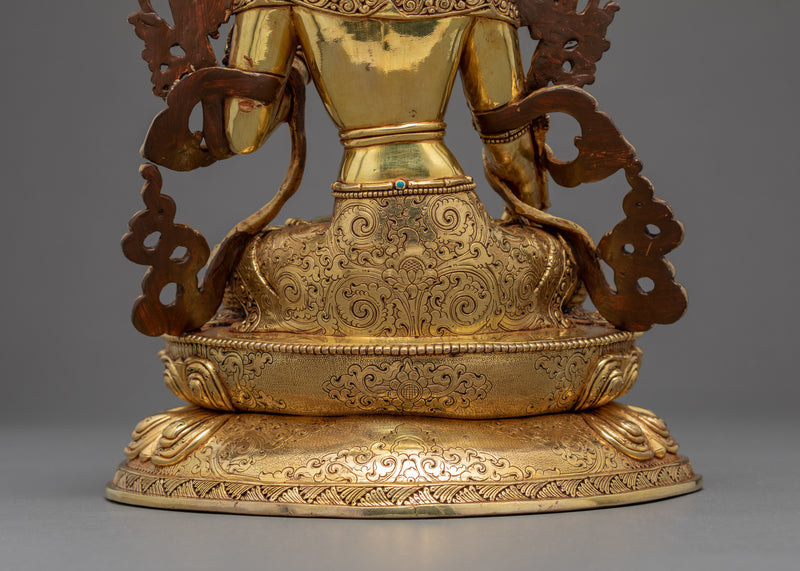 The White Tara Statue | Tibetan Buddhist Art