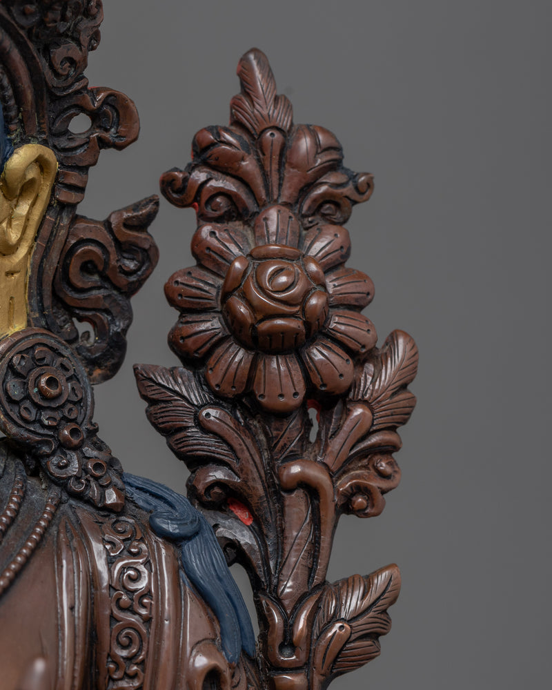 Buddhist White Tara Sculpture | Traditional Tibetan Buddhist Deity