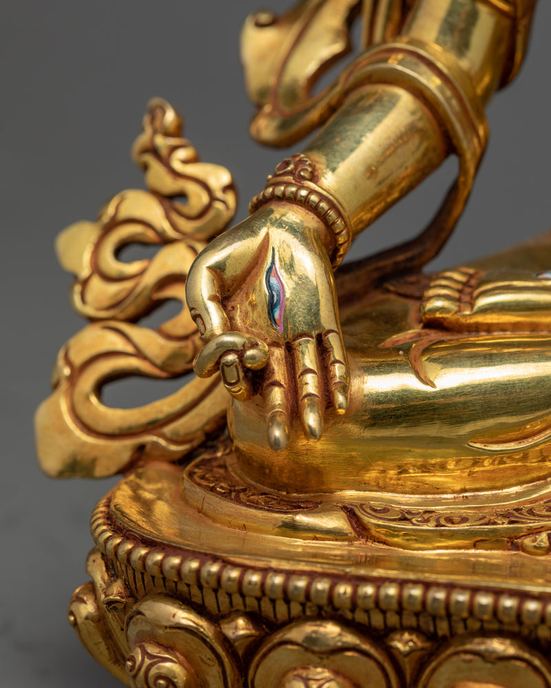 White Tara Statue | Deity Of Compassion, Long Life And Healing