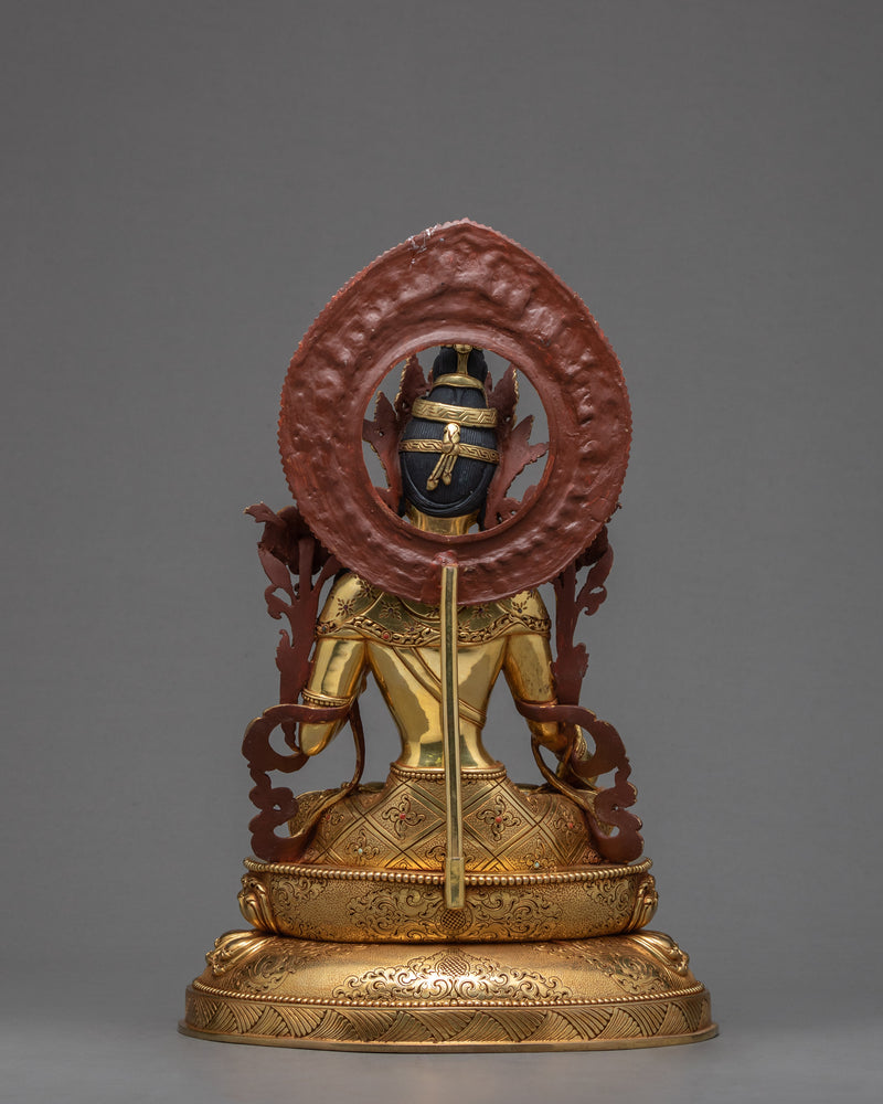 Medium White Tara Statue | Deity of Compassion