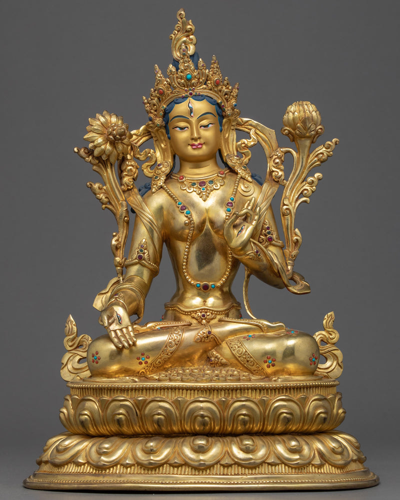 White Tara Buddha Statue