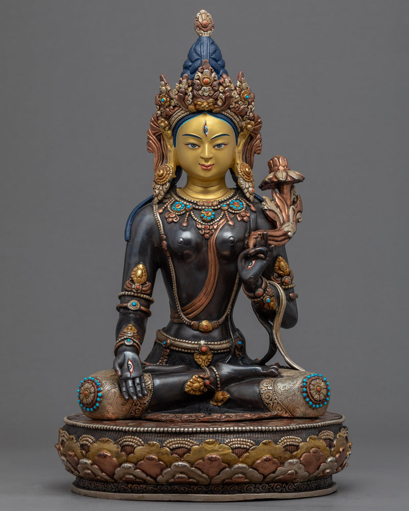 White Tara Female Buddha Statue