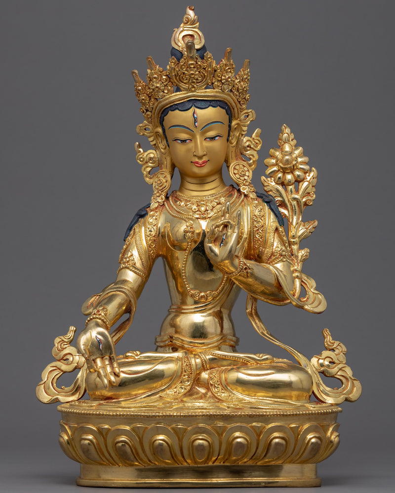 White Tara Buddha Statue 