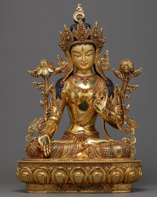 The White Tara Art