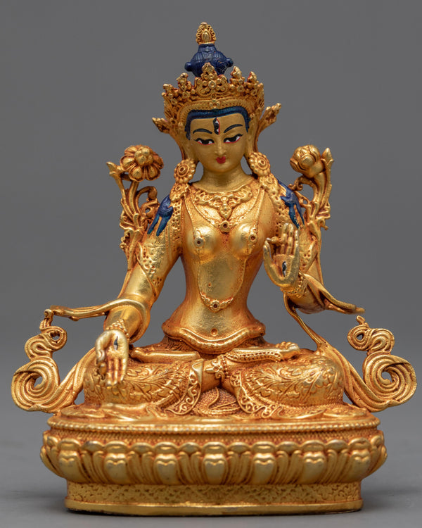 Small White Tara Sculpture