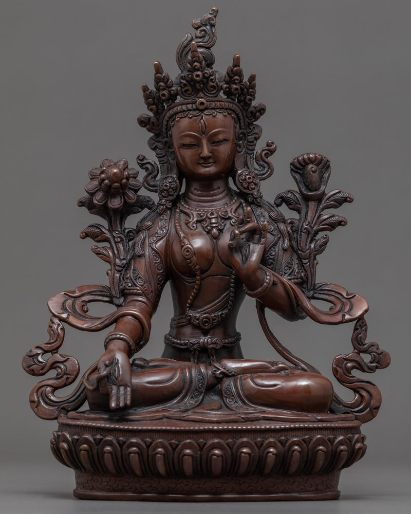 White Tara Goddess Statue