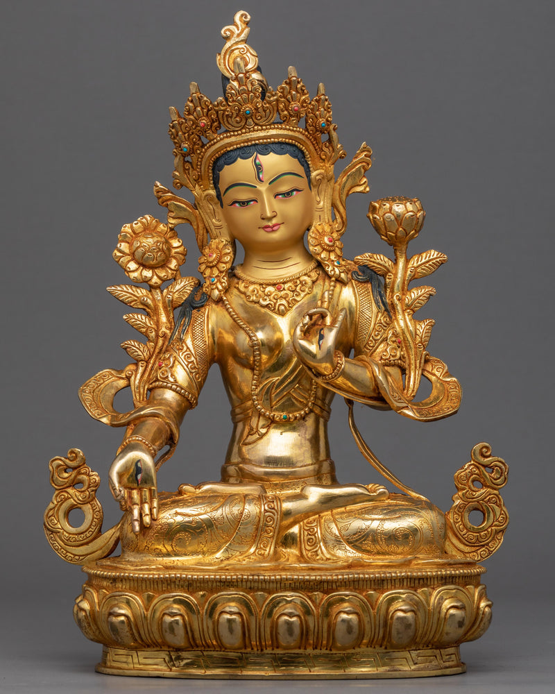 White Tara Indoor Statue