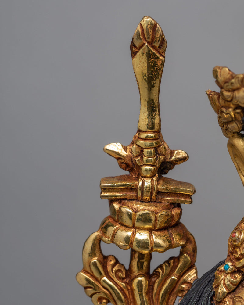 Yuthok Statue | 24K Gold Gilded Statue