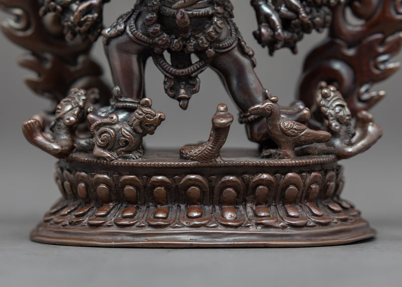 Yamantaka Sculpture | Traditionally Hand Carved Buddhist Statue