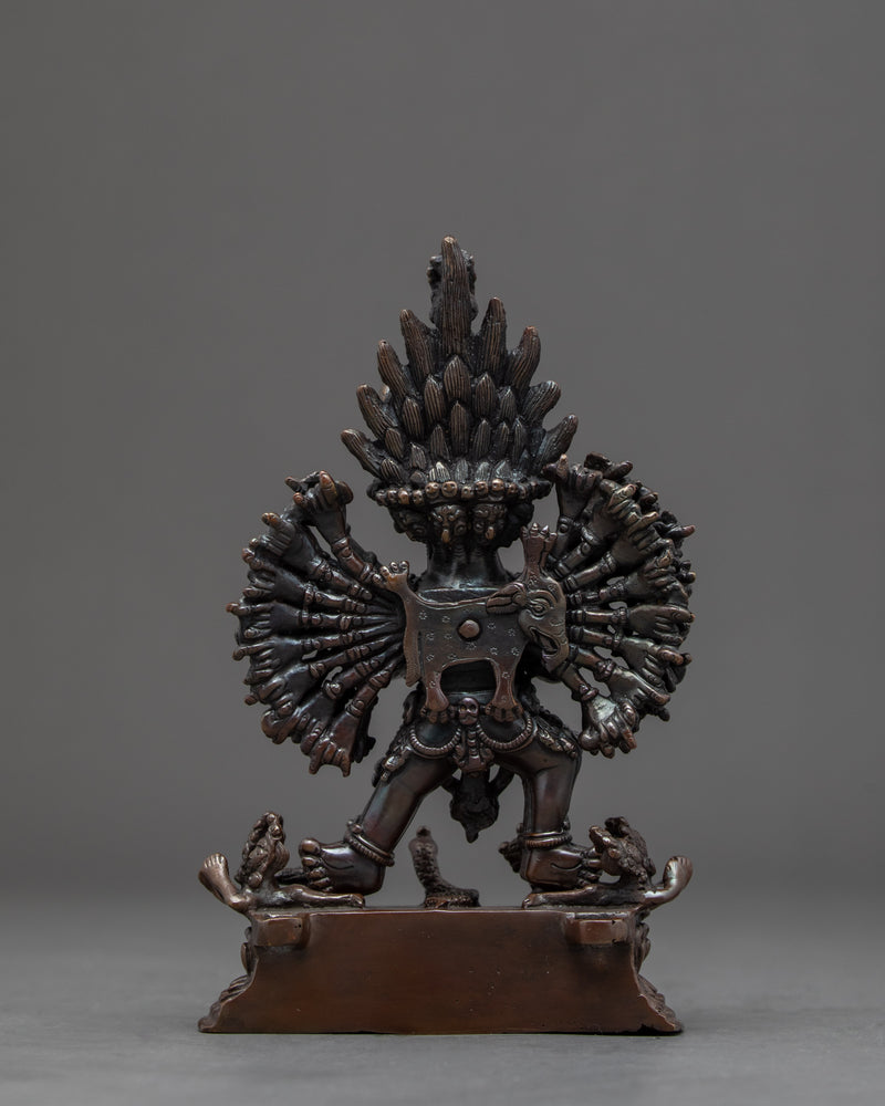 Yamantaka Sculpture | Traditionally Hand Carved Buddhist Statue