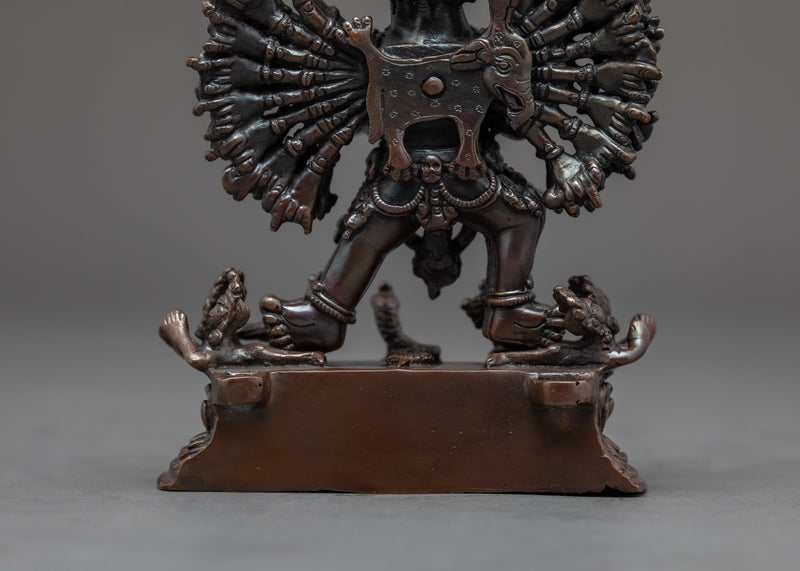 Yamantaka Sculpture | Traditionally Hand Carved Buddhist Statue