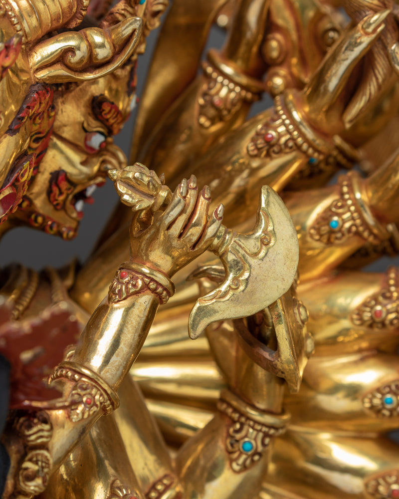 Yamantaka Statue | Wrathful Form Of Manjushri