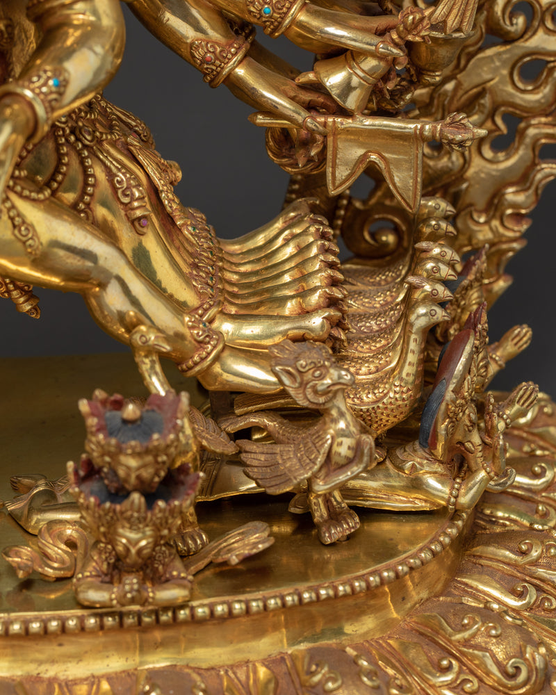 Yamantaka Statue | Wrathful Form Of Manjushri